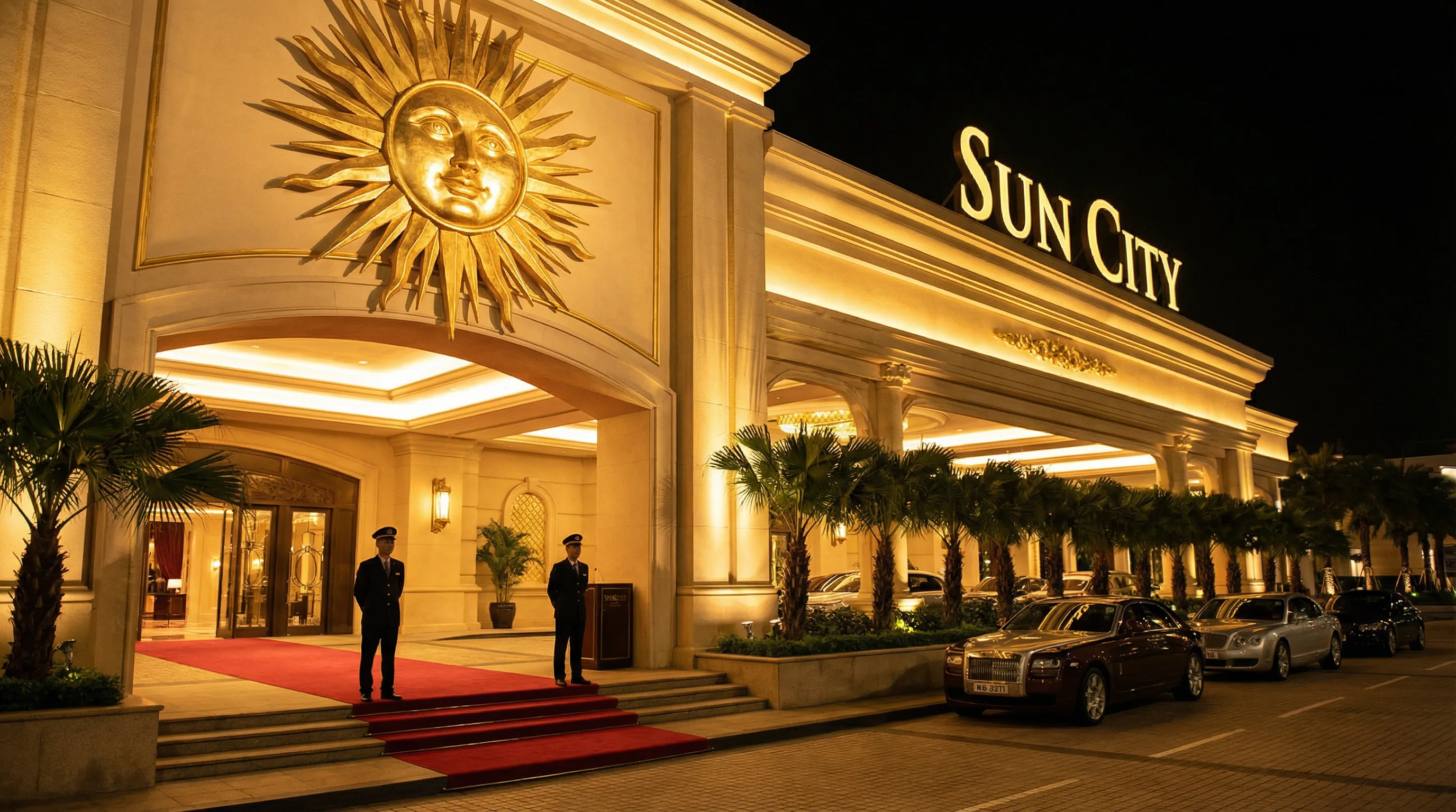 澳门太阳城赌场豪华入口